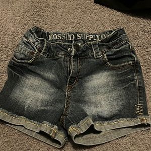 3 items for $10 Girls Mossimo Supply Jean Shorts Adjustable